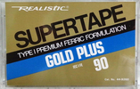 Compact Cassette SUPERTAPE Gold Plus 90 "44-9260" Type I Normal 1978 Europe