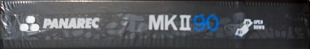 Compact Cassette Panarec MK II 90 "Master Kinetik" Type I Normal Indonesia