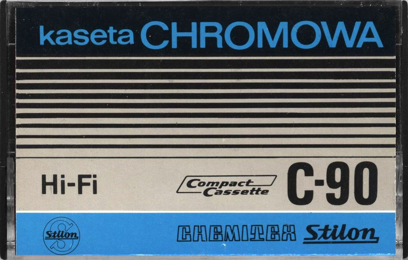 Compact Cassette Stilon 90 Type II Chrome Poland