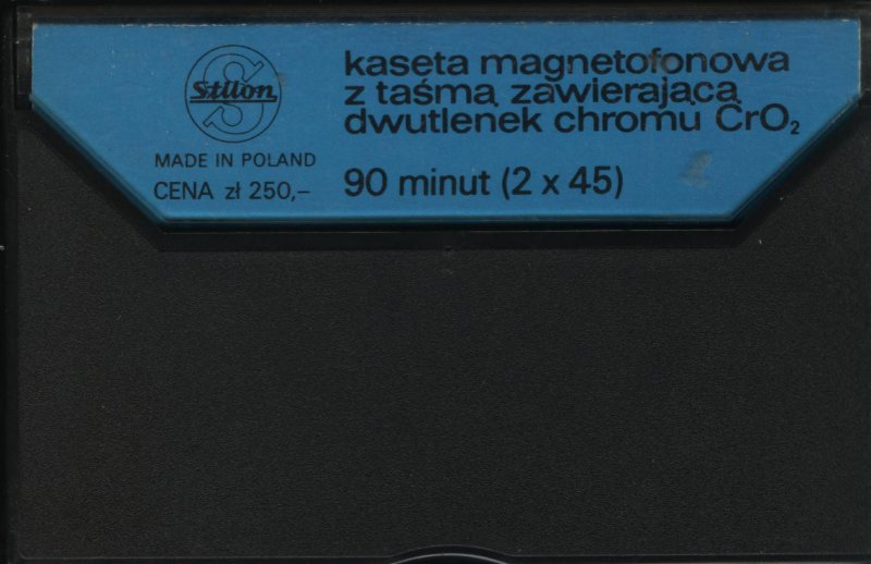 Compact Cassette Stilon 90 Type II Chrome Poland