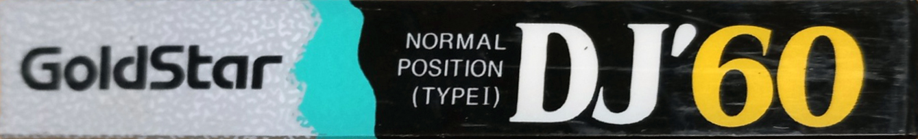 Compact Cassette Goldstar DJ 60 Type I Normal 1991 Japan