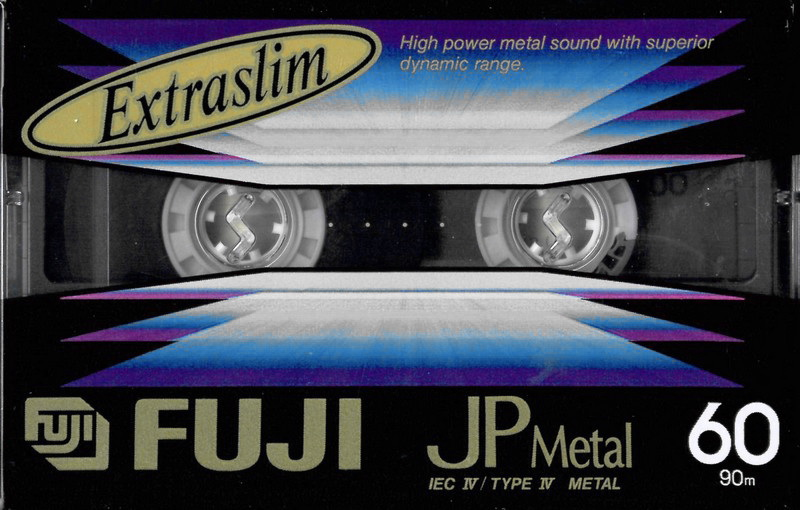 Compact Cassette Fuji JP Metal 60 Type IV Metal 1992 Europe