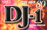 Compact Cassette TDK DJ1 Disc Jack 80 "DJ1-80N" Type I Normal 1996 Japan