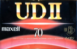 Compact Cassette Maxell UDII / UD2 70 "UD2-70G" Type II Chrome 1994 Japan