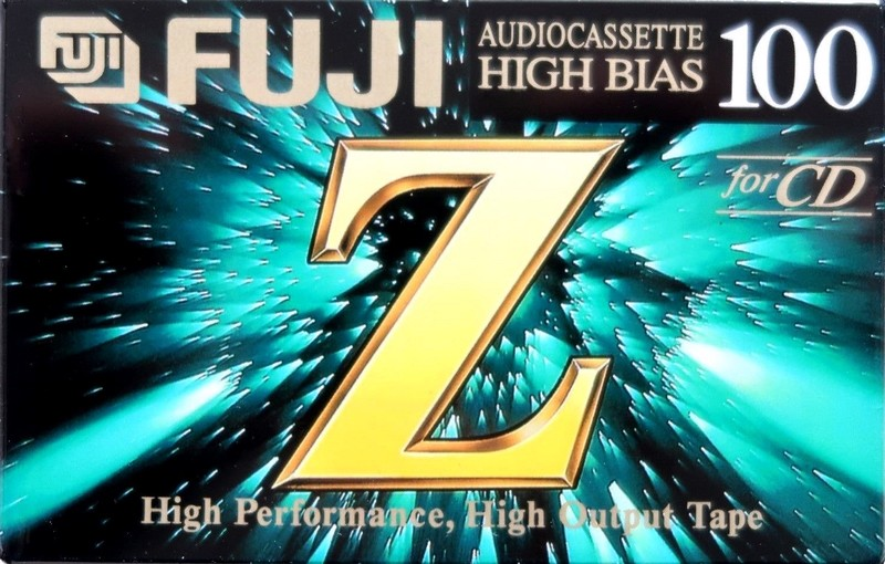 Compact Cassette Fuji Z 100 Type II Chrome 1995 North America