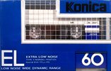 Compact Cassette Konica EL 60 Type I Normal 1984 Europe
