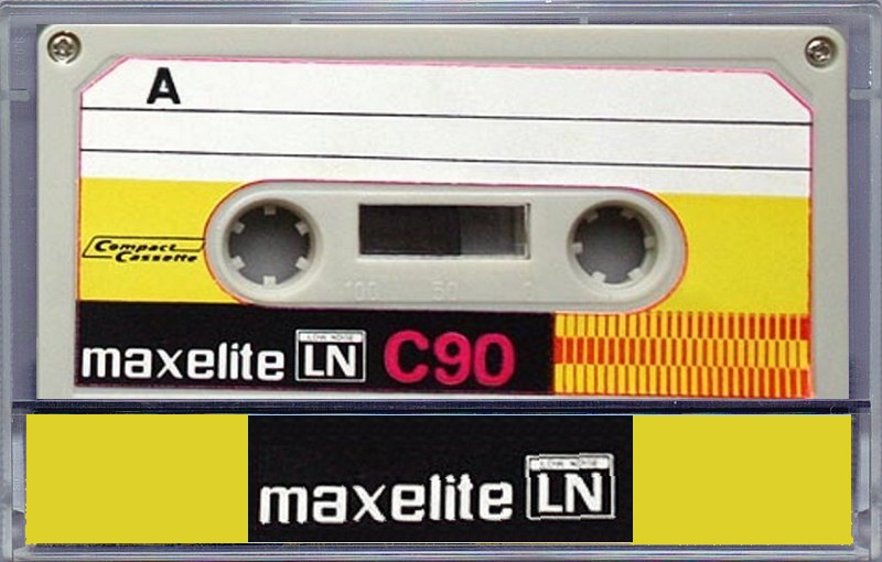 Compact Cassette Maxelite 60 Type I Normal Hong Kong