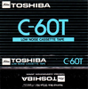 Compact Cassette Toshiba T 60 Type I Normal 1973 Europe