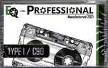 Compact Cassette EQ Professional 90 Type I Normal 2021 UK