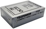 VHS-C (VHS Compact) Telefunken 30 "EC" Type I Normal Unknown Country
