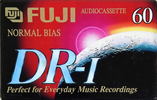 Compact Cassette Fuji DR-I 60 Type I Normal 1995 North America