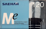 Compact Cassette Saehan ME 120 Type I Normal South Korea