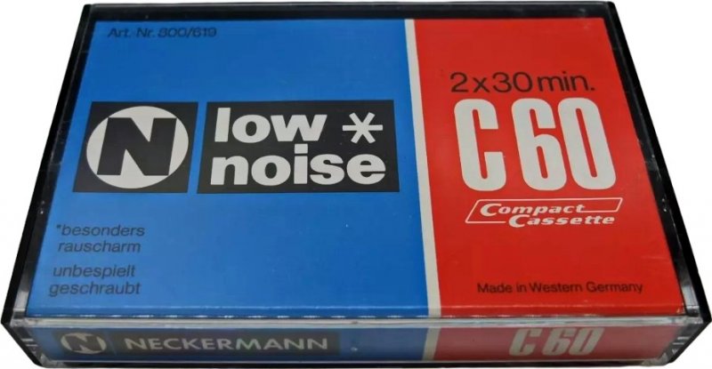 Compact Cassette Neckermann 60 "№ 800/619" Type I Normal 1974 Europe