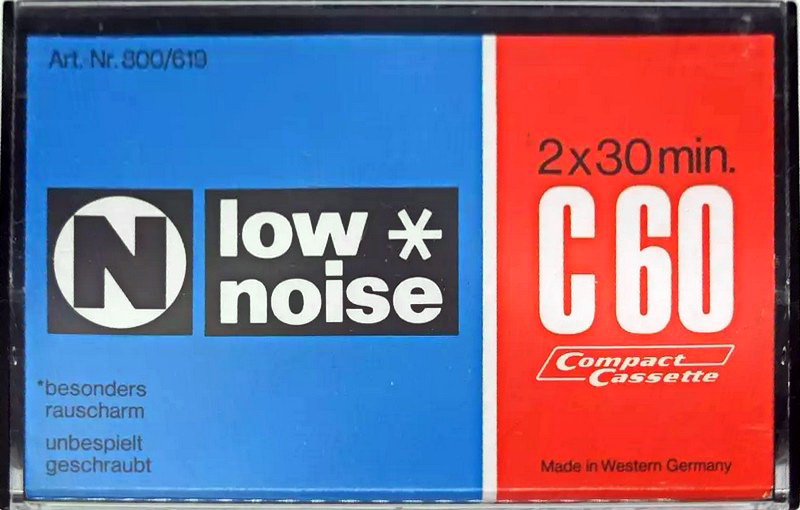 Compact Cassette Neckermann 60 "№ 800/619" Type I Normal 1974 Europe
