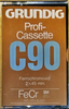 Compact Cassette Grundig Profi-Cassette 90 Type III Ferro Chrome 1977 Europe