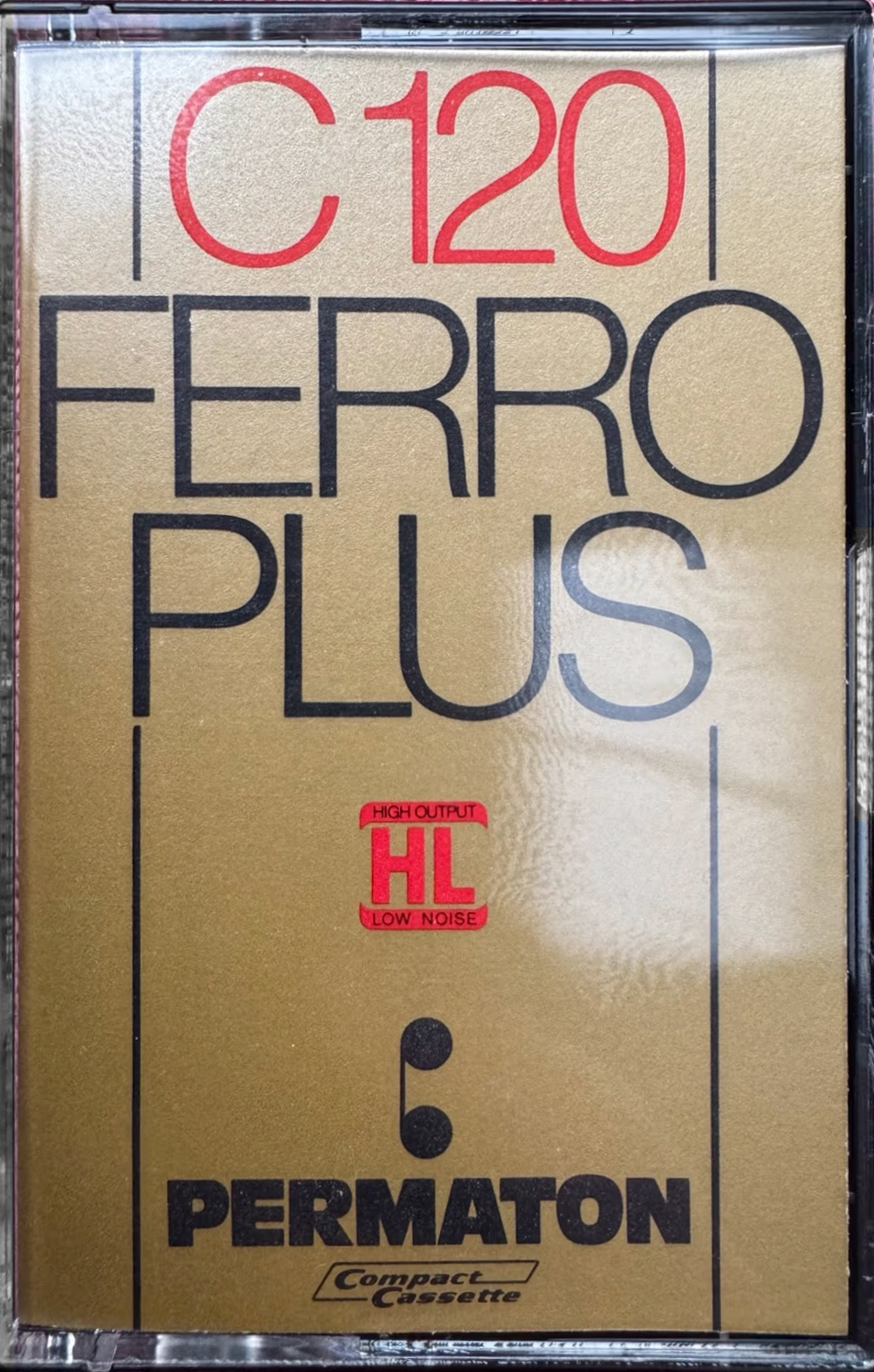 Compact Cassette Permaton Ferro Plus 120 Type I Normal 1978 Europe