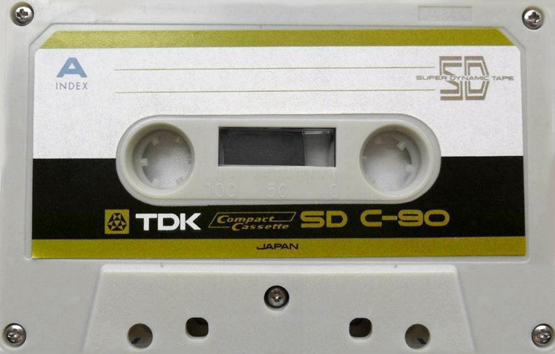 Compact Cassette TDK SD 90 Type I Normal 1968 Japan