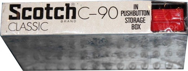 Compact Cassette Scotch Classic 90 Type III Ferro Chrome 1977 USA