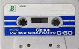 Compact Cassette Clarion 60 Type I Normal 1976 Japan