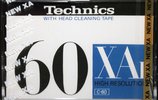 Compact Cassette Technics XA 60 "RT-60XAII" Type II Chrome 1979 Japan