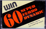 Compact Cassette Win 60 Type I Normal Germany