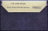 Compact Cassette Win 60 Type I Normal Germany