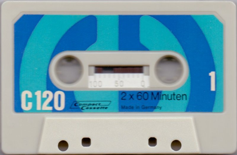 Compact Cassette No Name 120 Type I Normal Germany