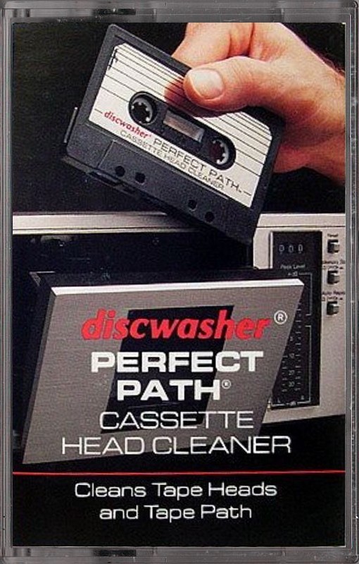 Compact Cassette Discwasher Perfect Path Cleaning Cassette 1991 USA