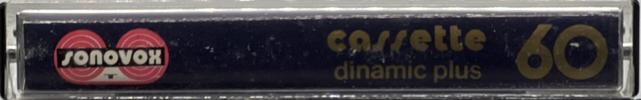 Compact Cassette Sonovox Dinamic Plus 60 Type I Normal 1980 Portugal