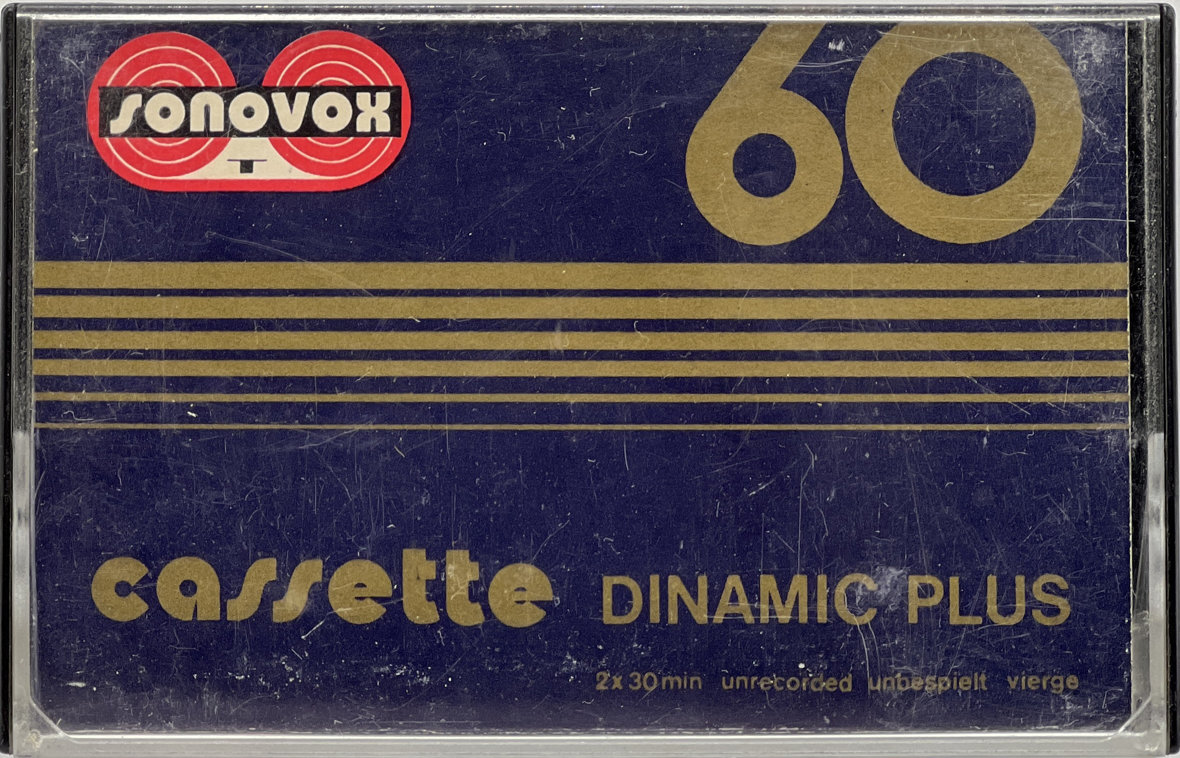 Compact Cassette Sonovox Dinamic Plus 60 Type I Normal 1980 Portugal