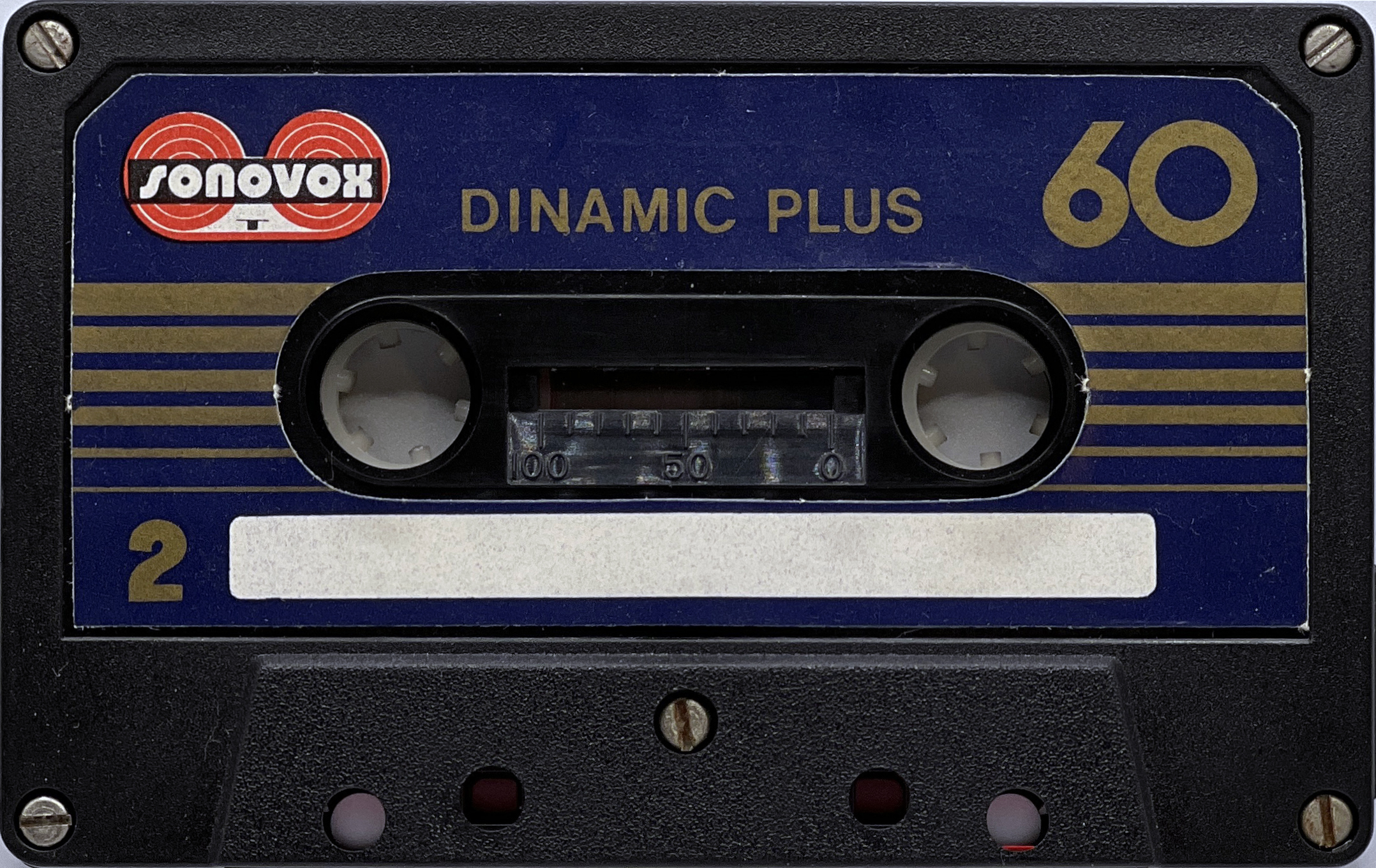 Compact Cassette Sonovox Dinamic Plus 60 Type I Normal 1980 Portugal