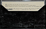 Compact Cassette Audio 60 Type I Normal 1978 Japan