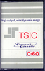 Compact Cassette Tsic 60 Type I Normal 1976