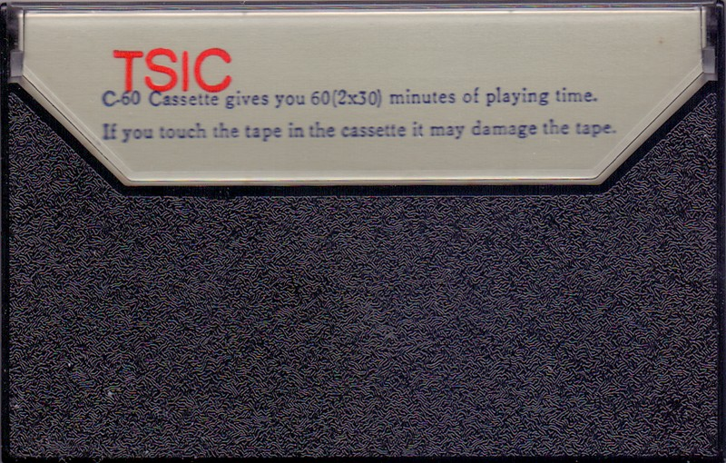 Compact Cassette Tsic 60 Type I Normal 1976