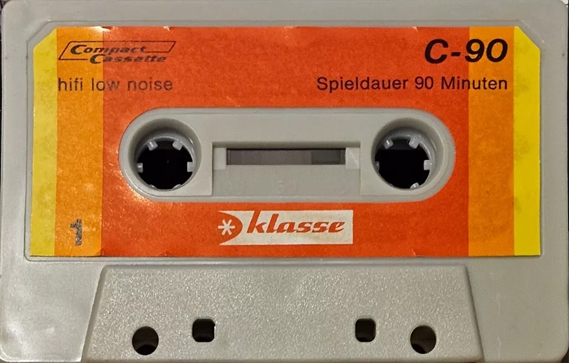 Compact Cassette Klasse 90 Type I Normal 1980 Germany