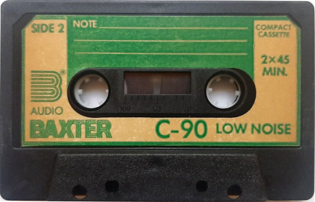Compact Cassette Baxter 90 Type I Normal Unknown Country