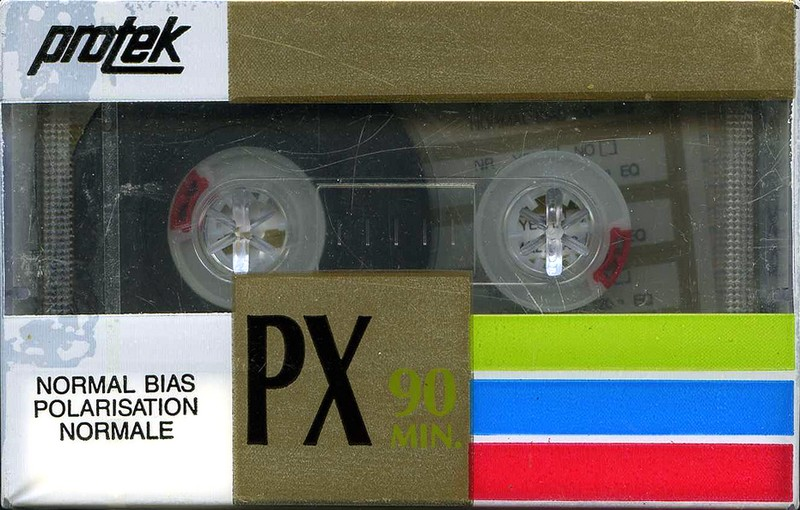 Compact Cassette Protek PX 90 Type I Normal Hong Kong
