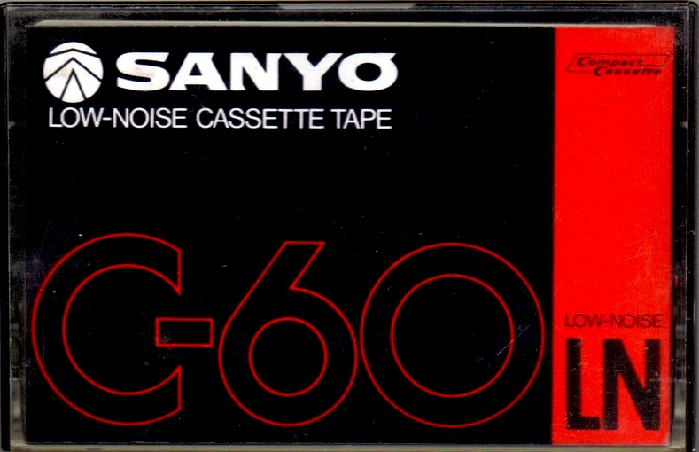 Compact Cassette Sanyo 60 Type I Normal 1978 Japan