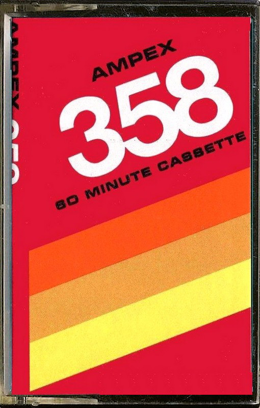 Compact Cassette Ampex 358 60 Type I Normal 1974 Mexico