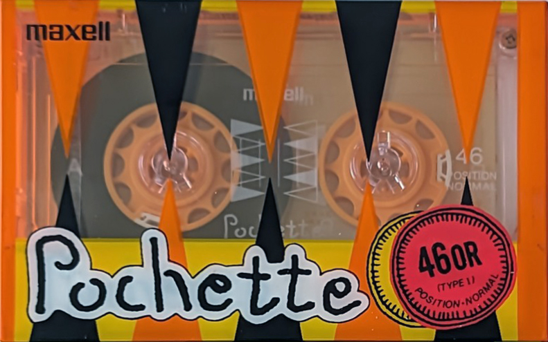 Compact Cassette Maxell Pochette 46 "PO-46OR" Type I Normal 1988 Japan