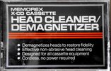 Compact Cassette Memorex "X-CD" Head Demagnetiser USA