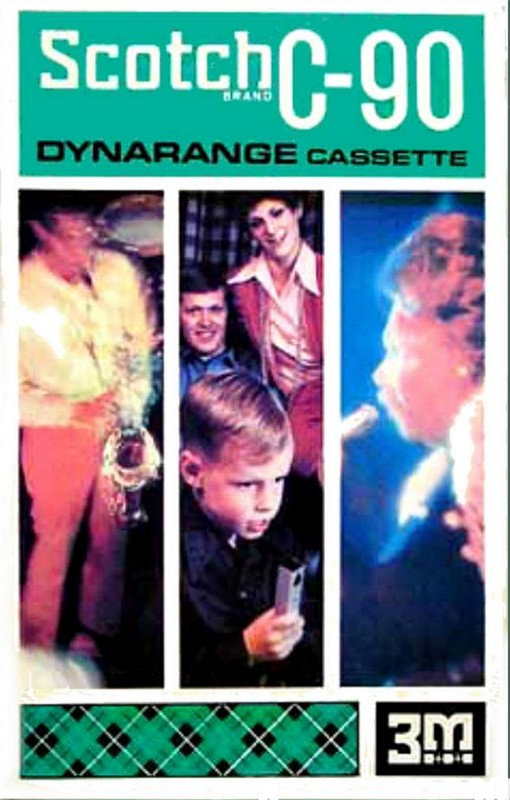 Compact Cassette Scotch Dynarange 90 Type I Normal 1971 Japan