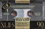 Compact Cassette Maxell XLII-S 90 Type II Chrome 1988 Japan