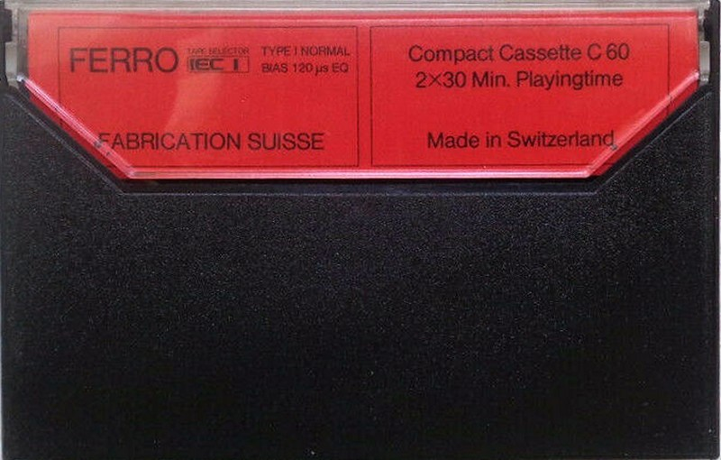 Compact Cassette Crown / Crown Radio Corporation 60 Type I Normal 1979 Europe