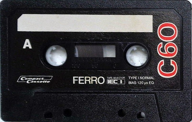 Compact Cassette Crown / Crown Radio Corporation 60 Type I Normal 1979 Europe