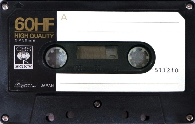 Compact Cassette CBS / Sony HF 60 Type I Normal 1973 Japan