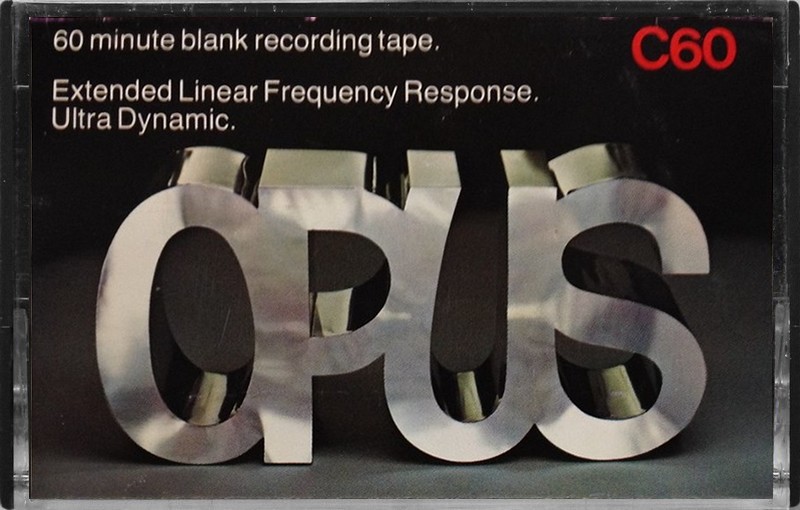 Compact Cassette Opus 60 Type I Normal 1972 Australia