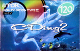 Compact Cassette TDK CDing 2 120 "CD2-120R" Type II Chrome 1998 Japan
