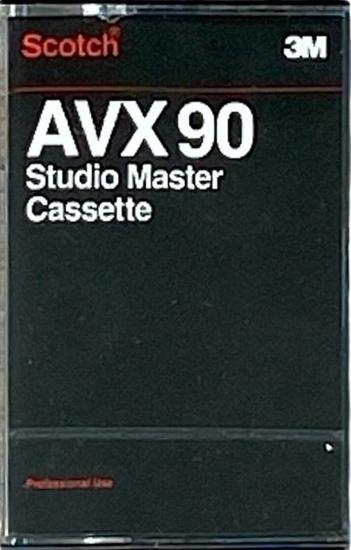 Compact Cassette Scotch AVX 90 Type I Normal 1979 USA