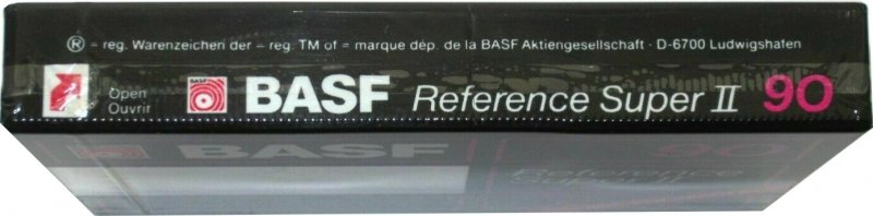 Compact Cassette BASF Reference Super II 90 Type II Chrome 1988 Europe